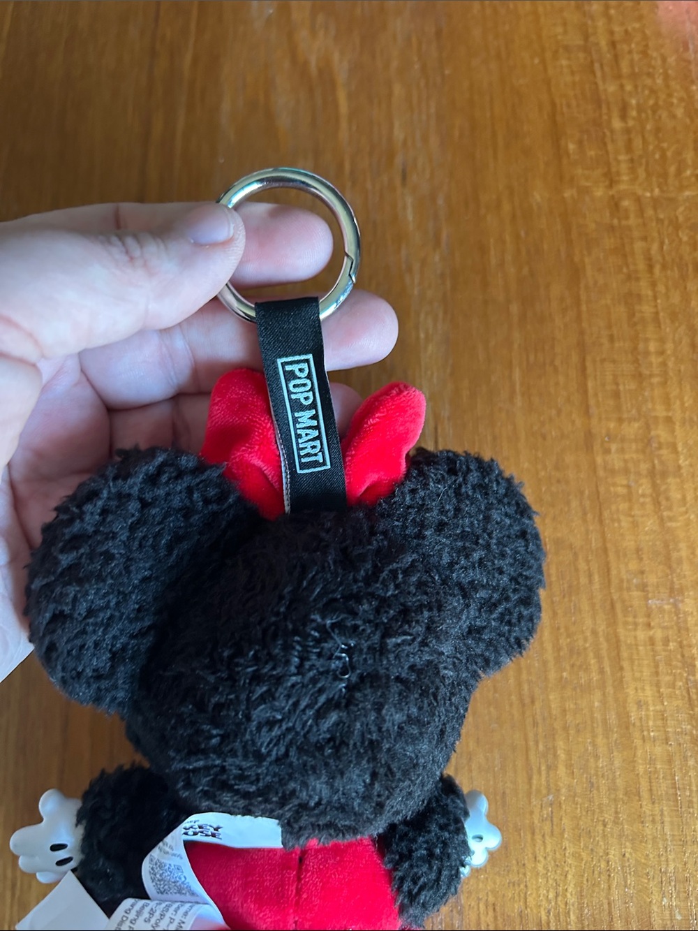 Authentic PopMart Minnie Mouse Plush Keychain from Mickey and Friends - Picture 3 of 5